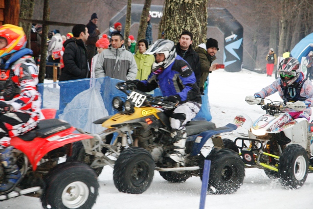 Se corre la 2° del ATV Snow Race