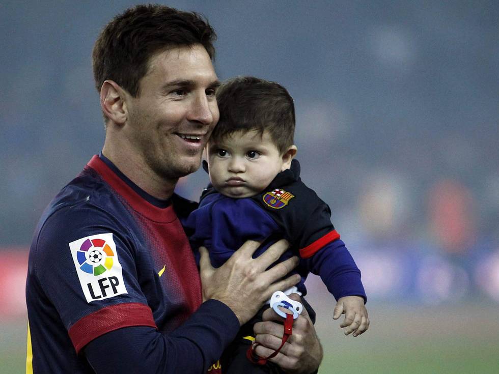 Messi y Thiago invitan a «celebrar la vida»