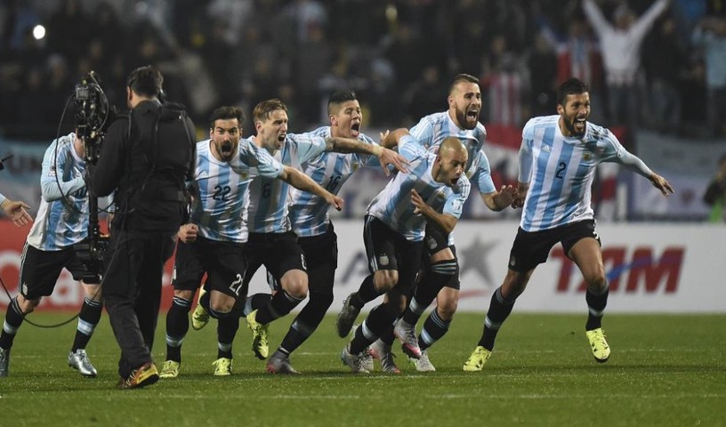 Argentina venció a Colombia y enfrentará a Paraguay