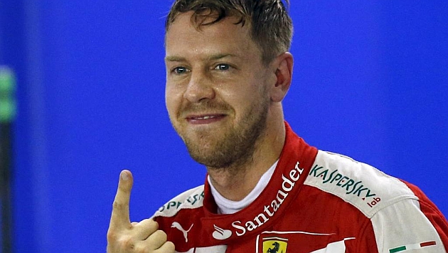 Ganó Vettel