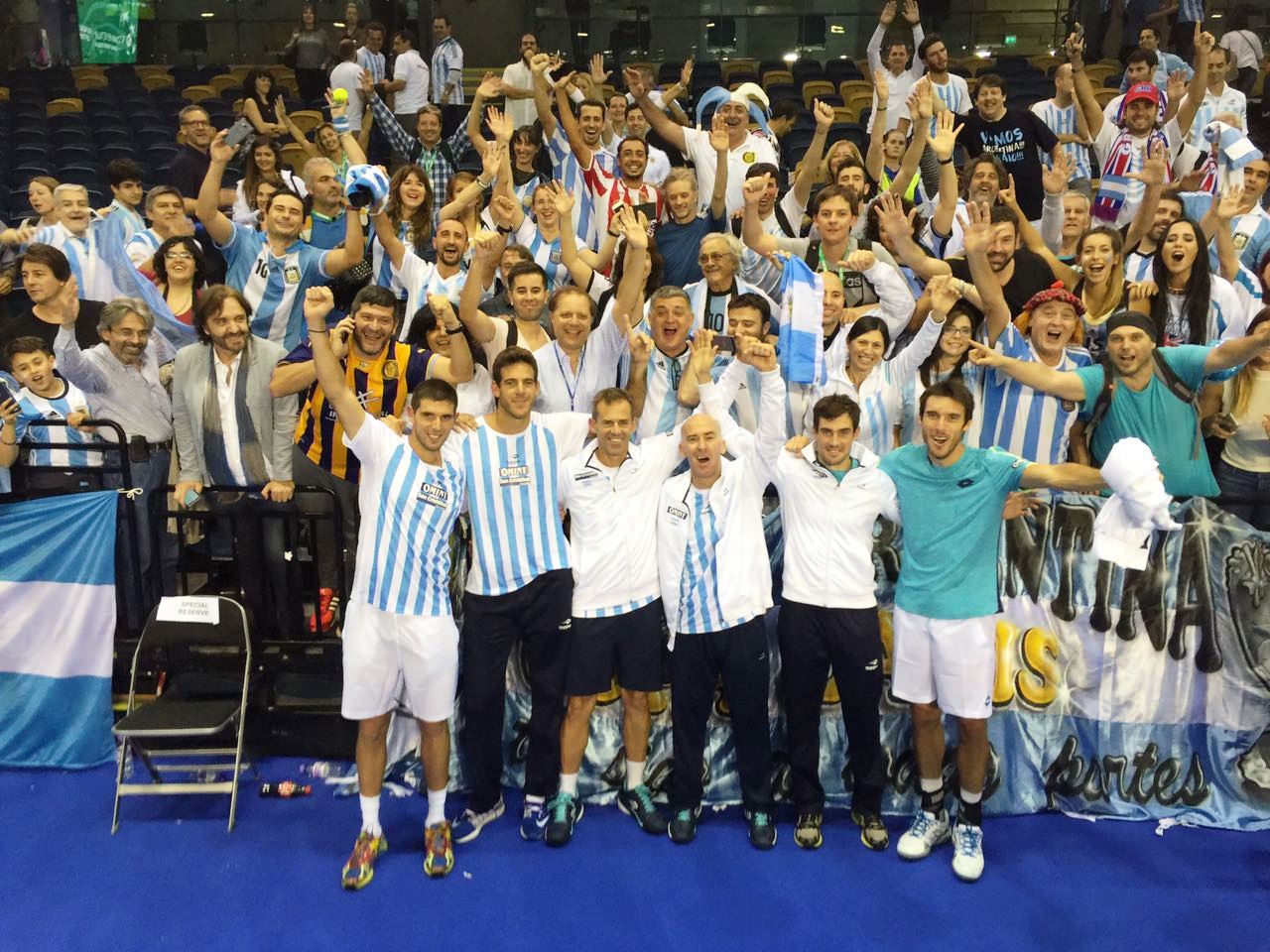 Argentina finalista de la Copa Davis