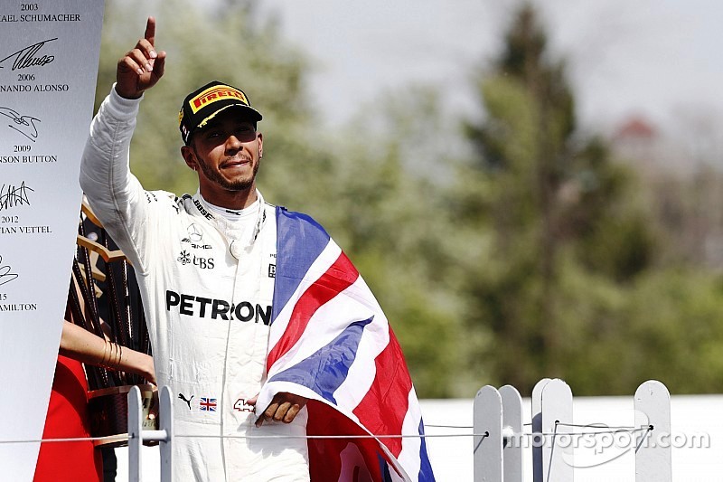 Hamilton le mete presión a Vettel