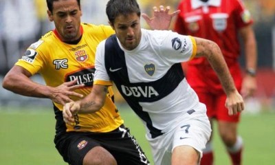 Boca venció al Barcelona en Guayaquil