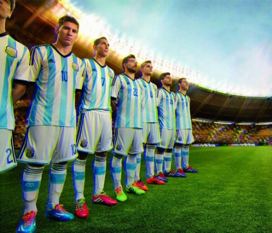 Argentina en pantalla gigante