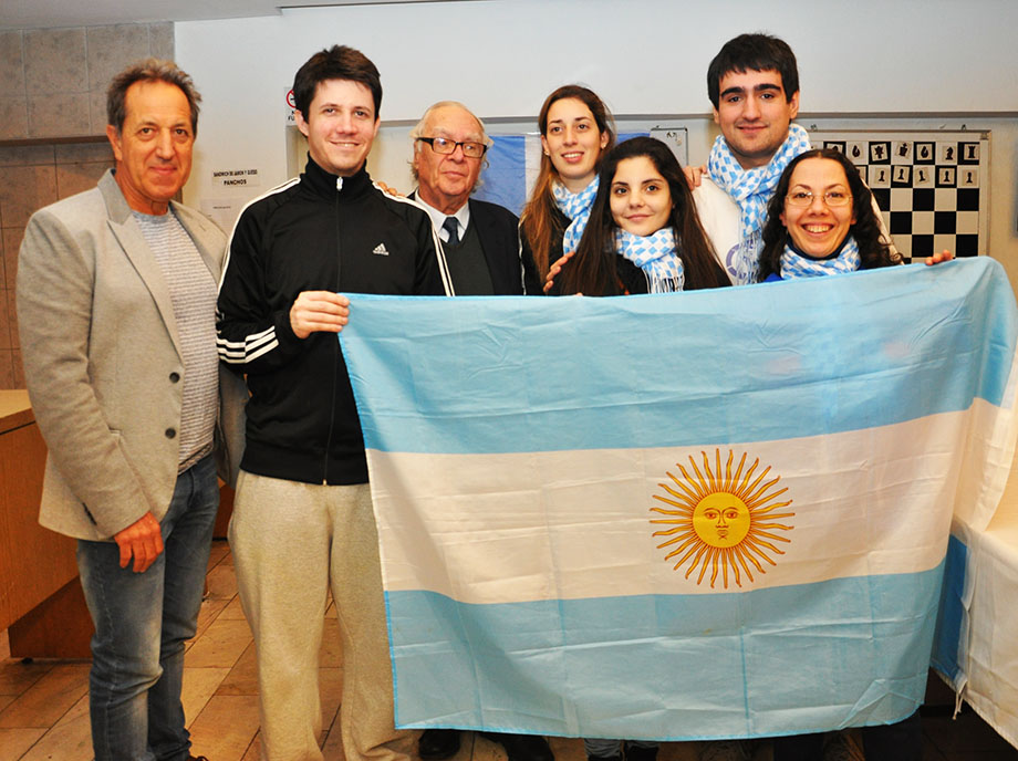 Los representantes argentinos en las 41º Olimpiadas de Ajedrez