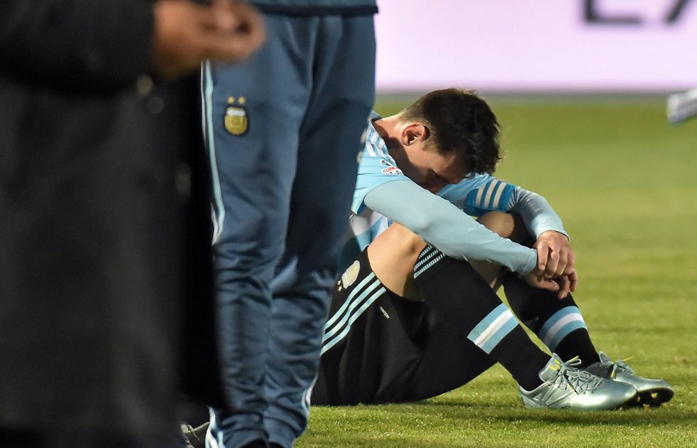Argentina no pudo con Chile y se quedó sin Copa América