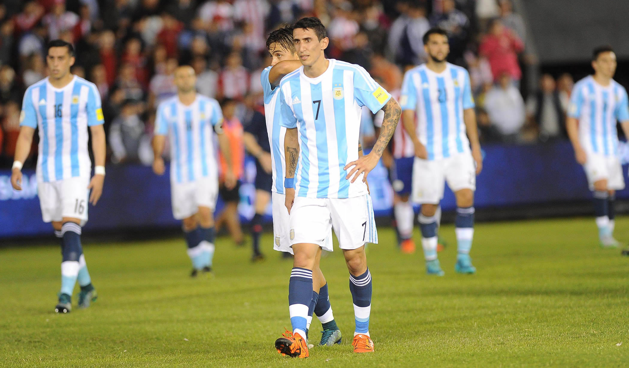 Argentina empató frente a Paraguay