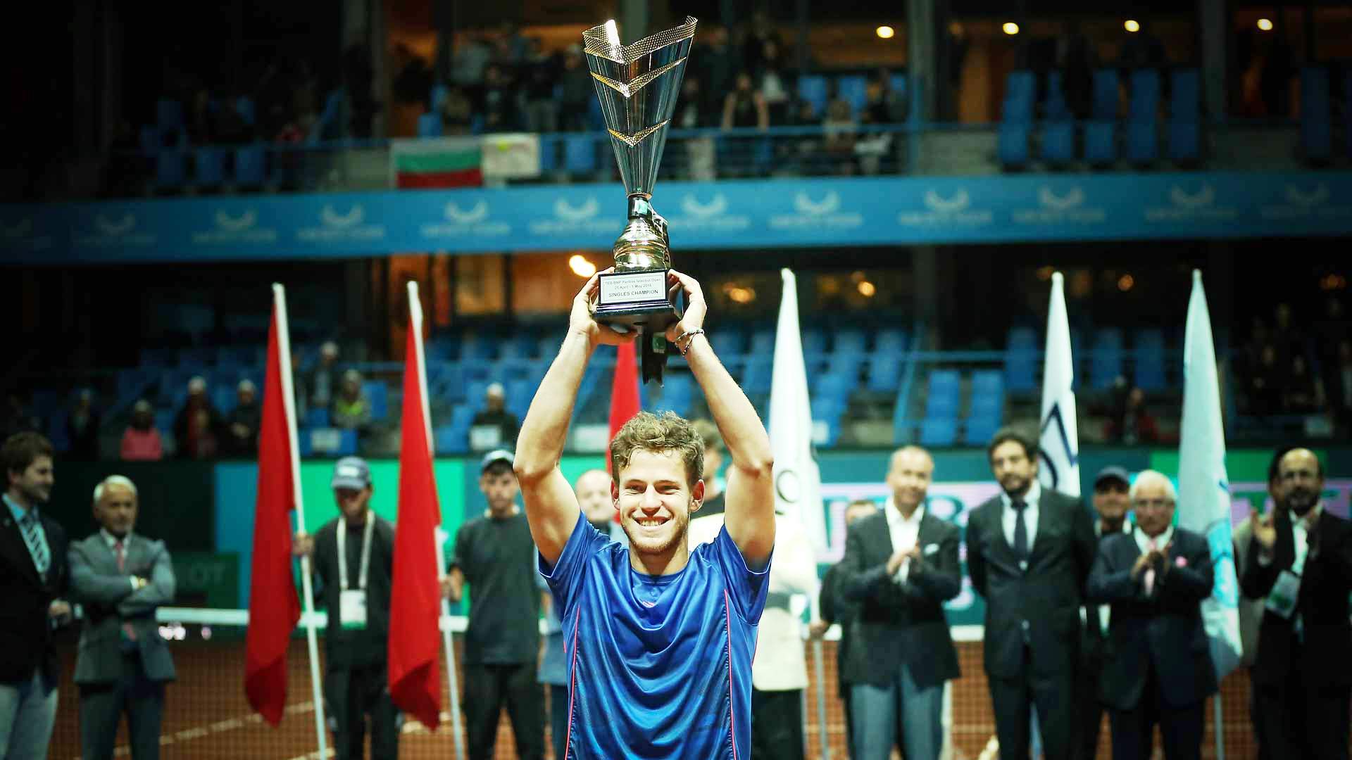 Schwartzman y su primer trofeo ATP