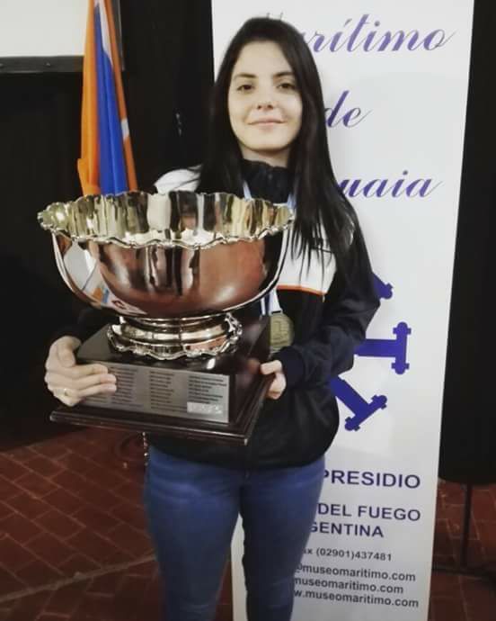 Florencia Fernández campeona argentina en el Fin del Mundo