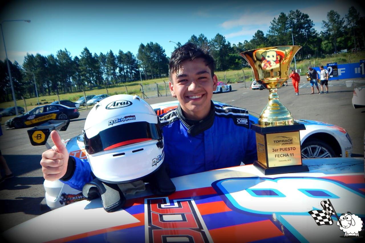 El «Chino» Di Gennaro a la Top Race Junior de la mano del Yerobi Racing (Audio)