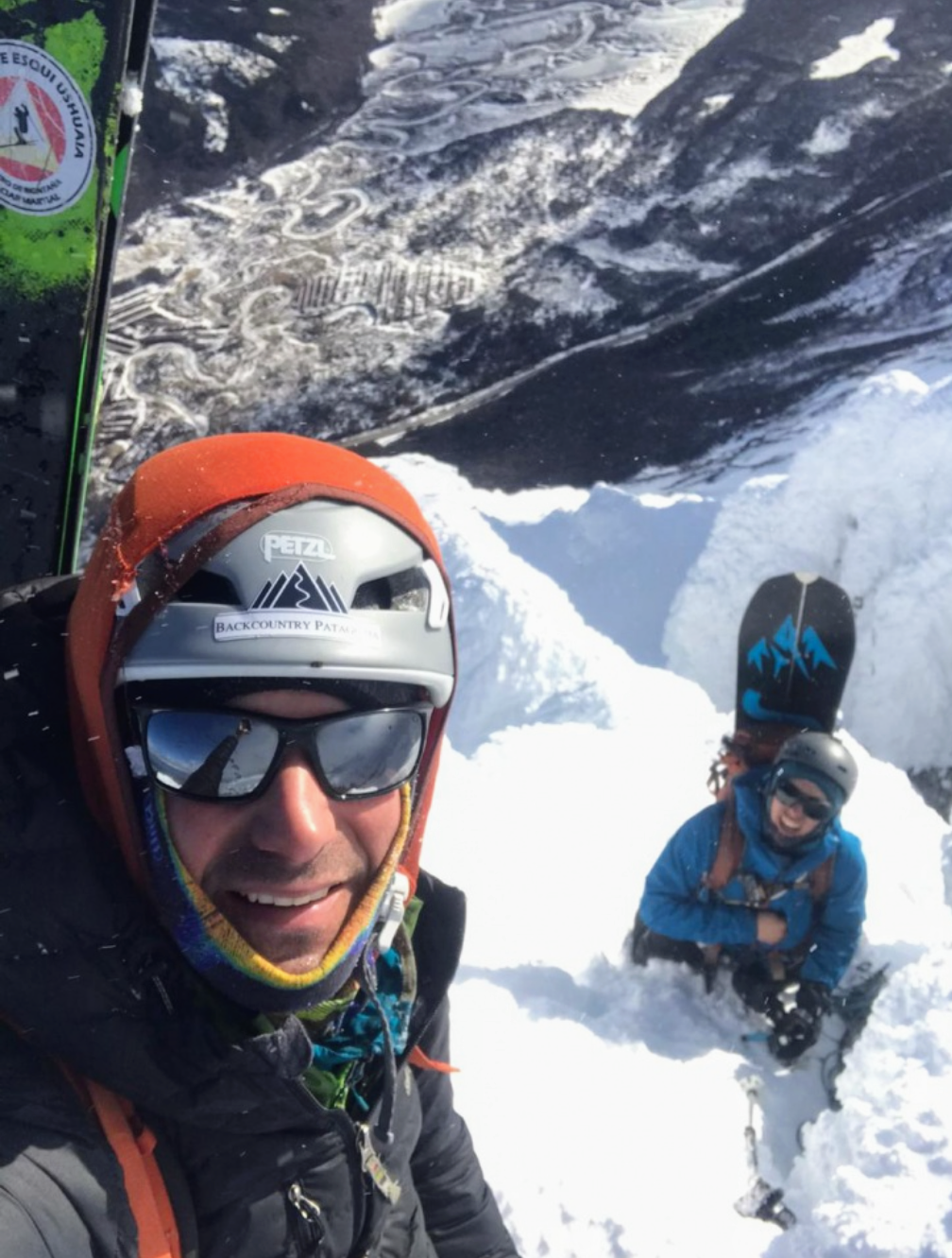 «El Monte Olivia nos hizo combinar esquí alpino, snowboard, escalada en hielo y roca, fue un sueño cumplido» (Audio)