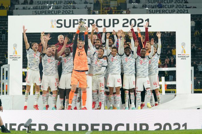 La Bundesliga probó su formato vertical en la final de la Supercopa
